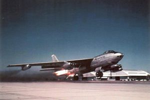 B-47 with RATO Take-Off