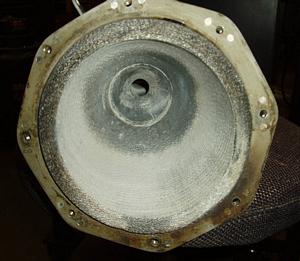 SE-7 Thrust Chamber Nozzle Showing Ablative Action Post Test-Fire