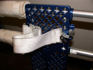 Webbing/strap on Long Term Foot Restraint